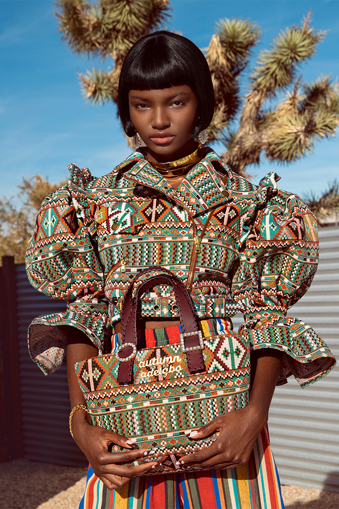 Tribal Fabric Handbag