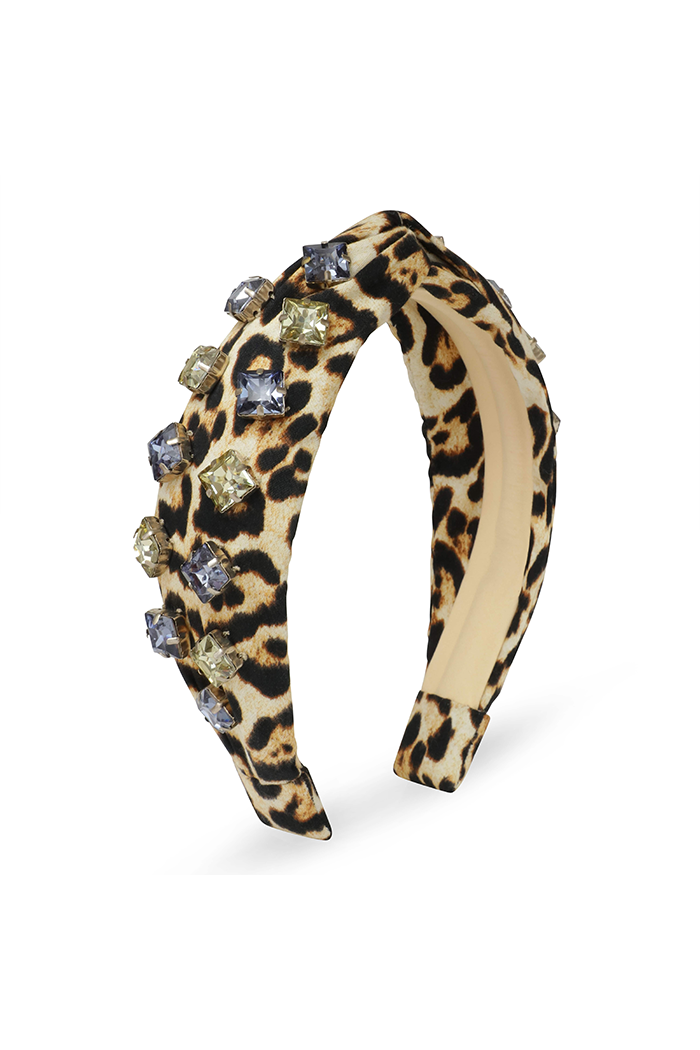 Leopard Beaded Headband