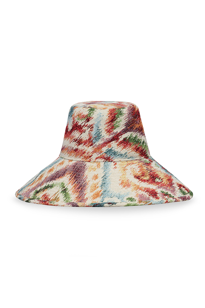Blurred Print Bucket Hat
