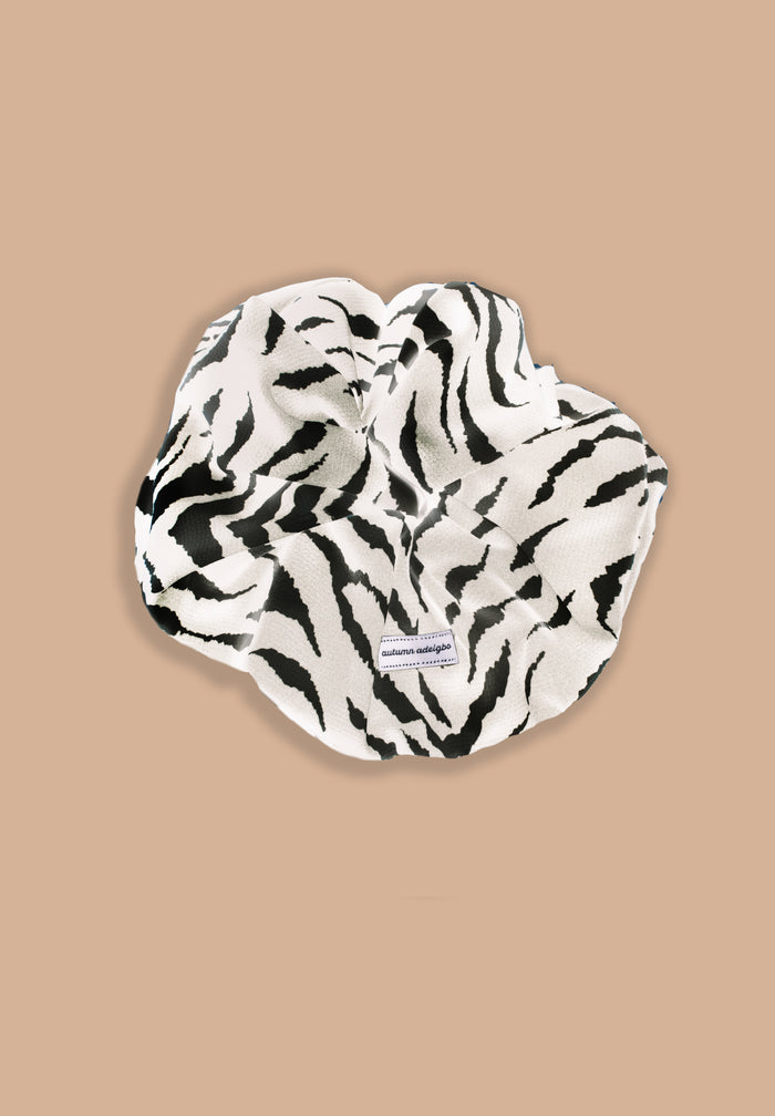 Zebra Scrunchie