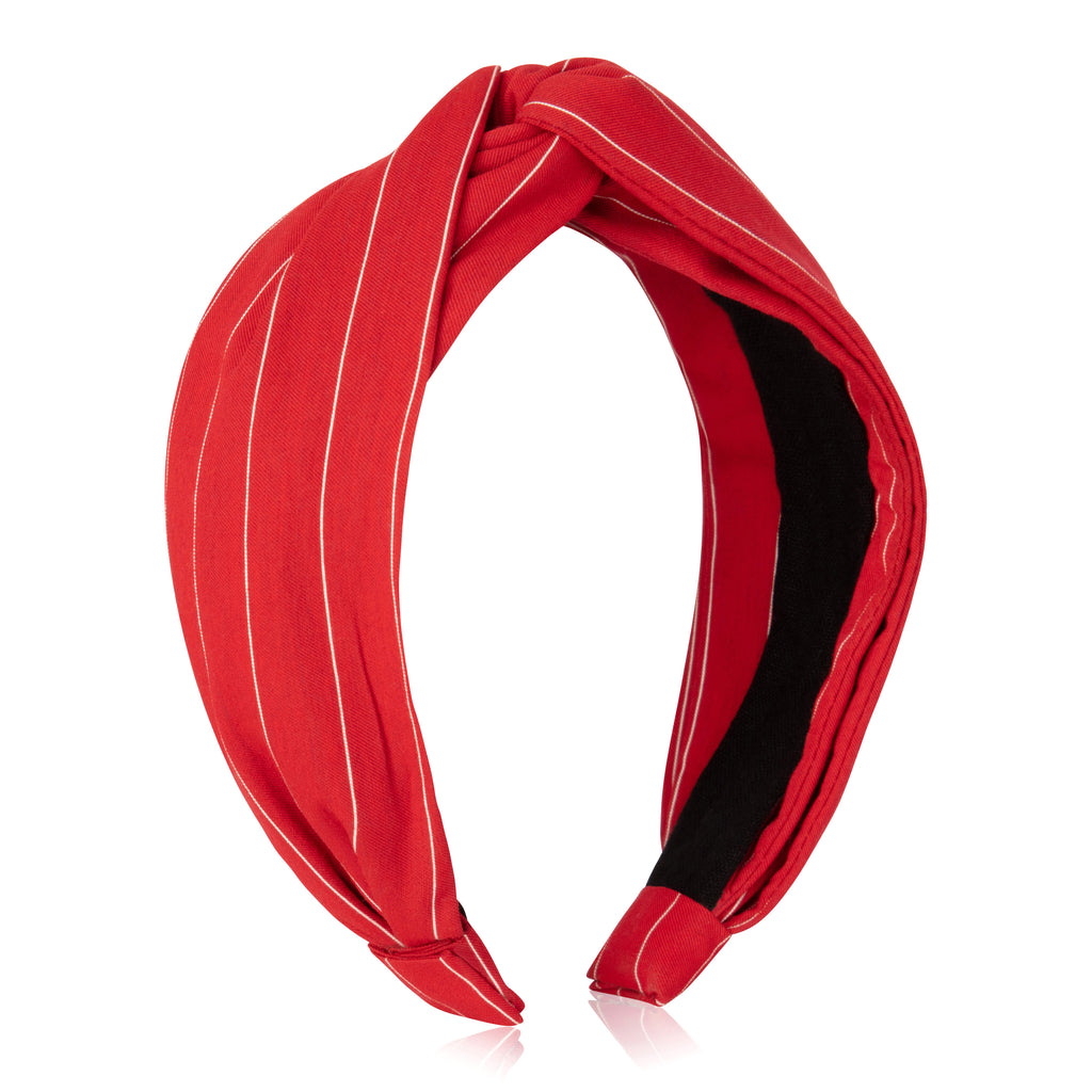 Red Stripes Headband